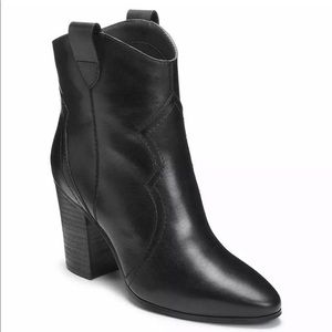 Aerosoles Lincoln Square Black Leather Boots 11
